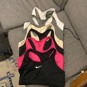 Nike Dri-Fit Sports Bra size Large (7 unit bundle)